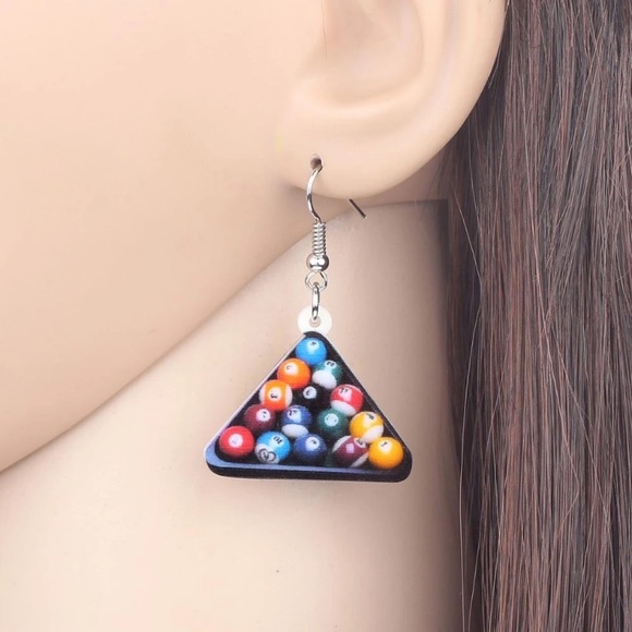 Jewelry - Billiard Earrings